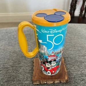 Disney 50th Anniversary Refillable Resort Mug